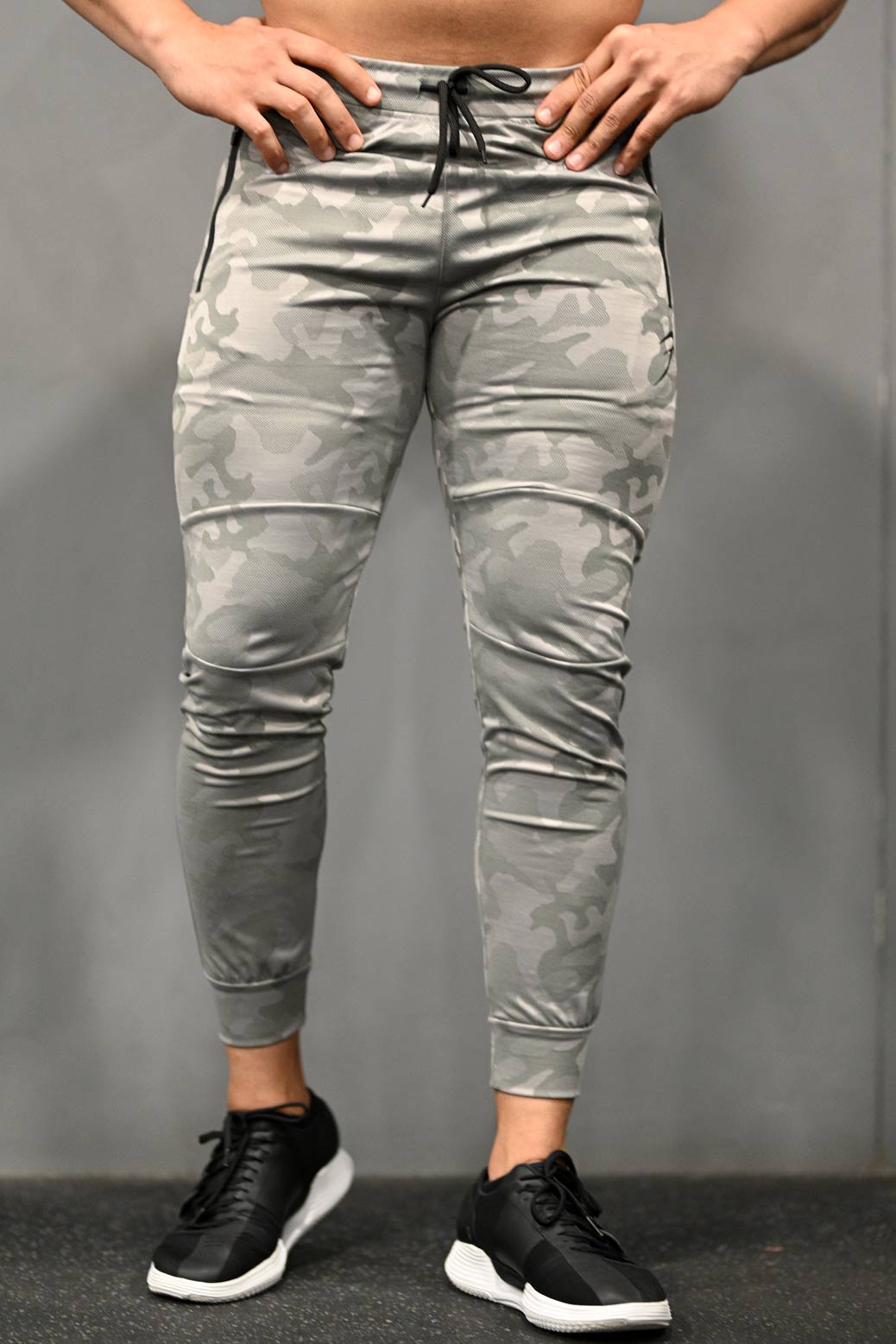 Camo Joggers Light Grey