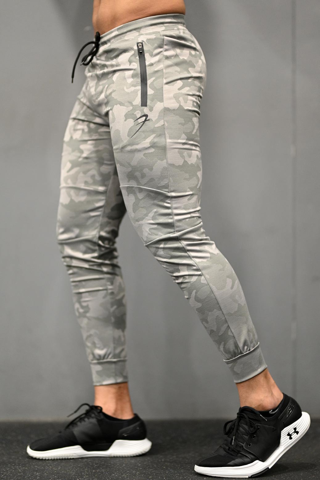 Camo Joggers Light Grey