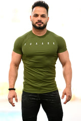 Checks T-shirt Green