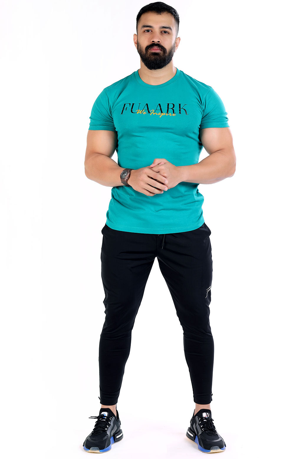 Classic T-shirt Turquoise Blue