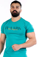 Classic T-shirt Turquoise Blue