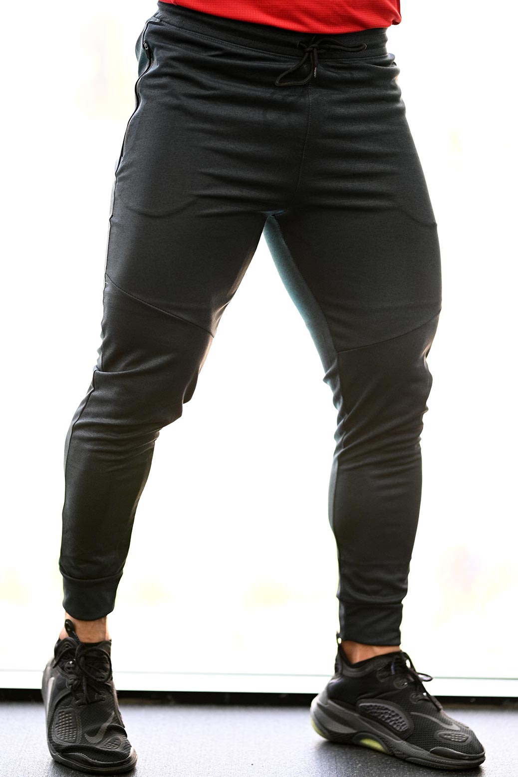 Melange Joggers Dark Grey