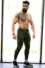 Melange Joggers Green