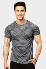 Ozone Jacquard T-shirt Coal