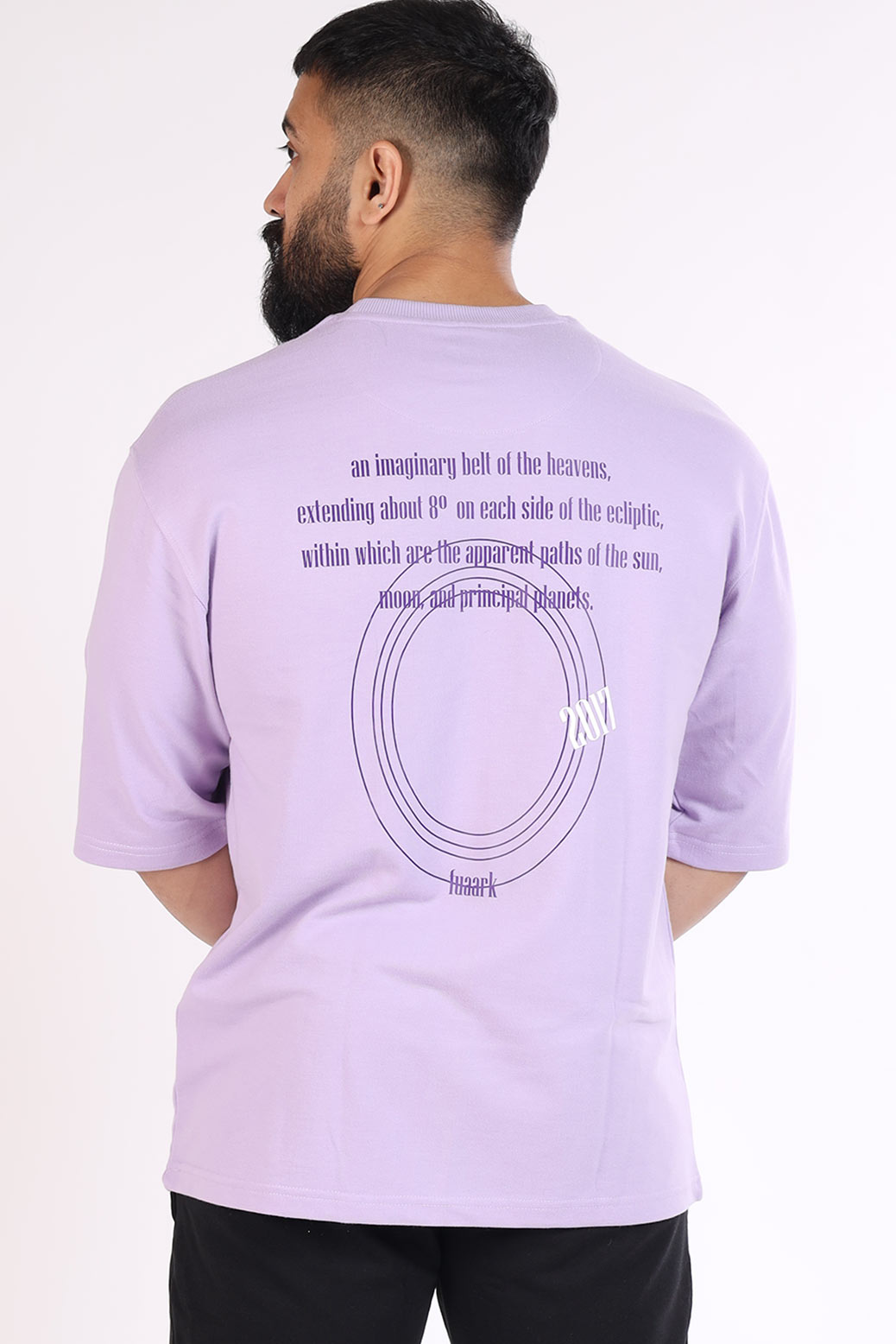 Zodiac Oversized T-shirt Lilac