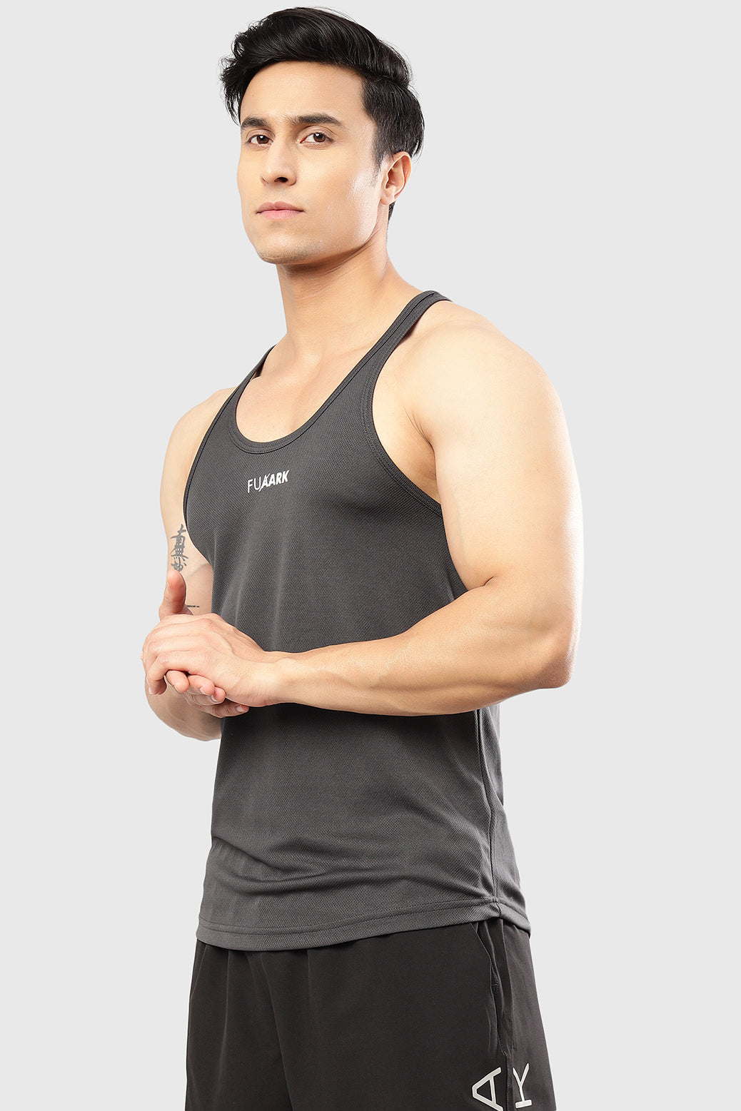 Mesh Stringer Dark Grey