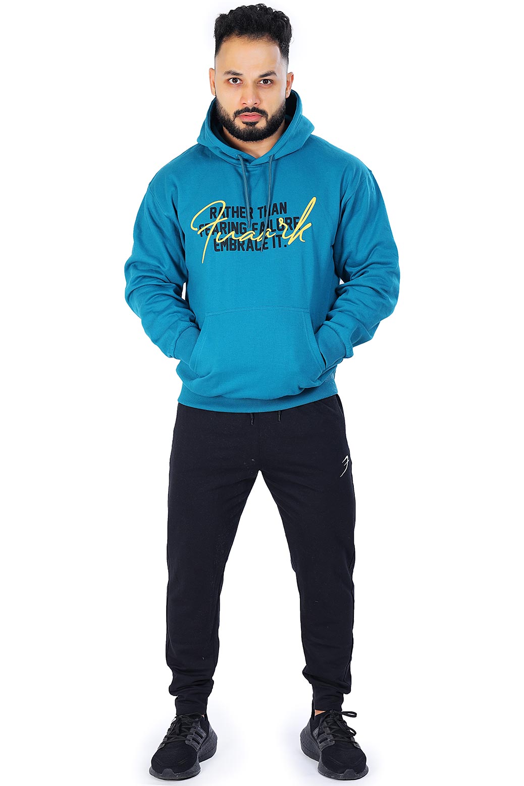 Oversized Frost Hoodie Teal