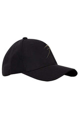 Baseball Cap Black with Olive