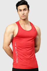 Bold Melange Tank Red