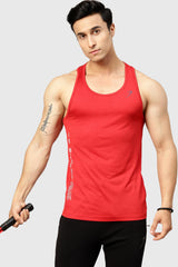 Bold Melange Tank Red