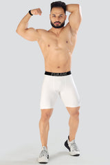 Compression Shorts White