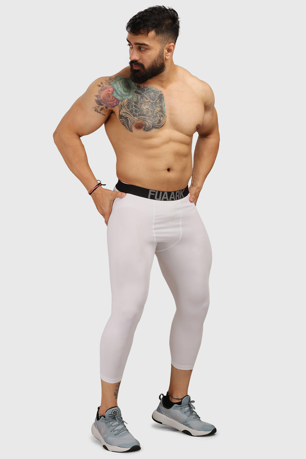 Compression Tights White