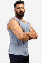 Men's Light Tank Blue