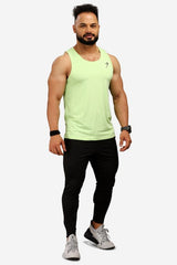 Men's Light Tank Lime