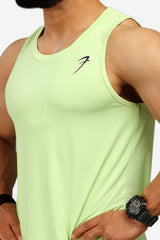 Men's Light Tank Lime