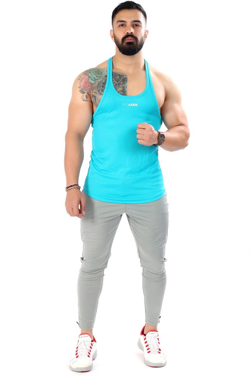 Mesh Stringer Sky Blue