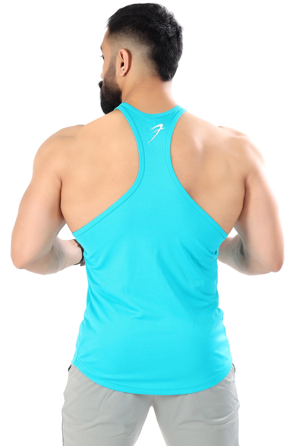 Mesh Stringer Sky Blue