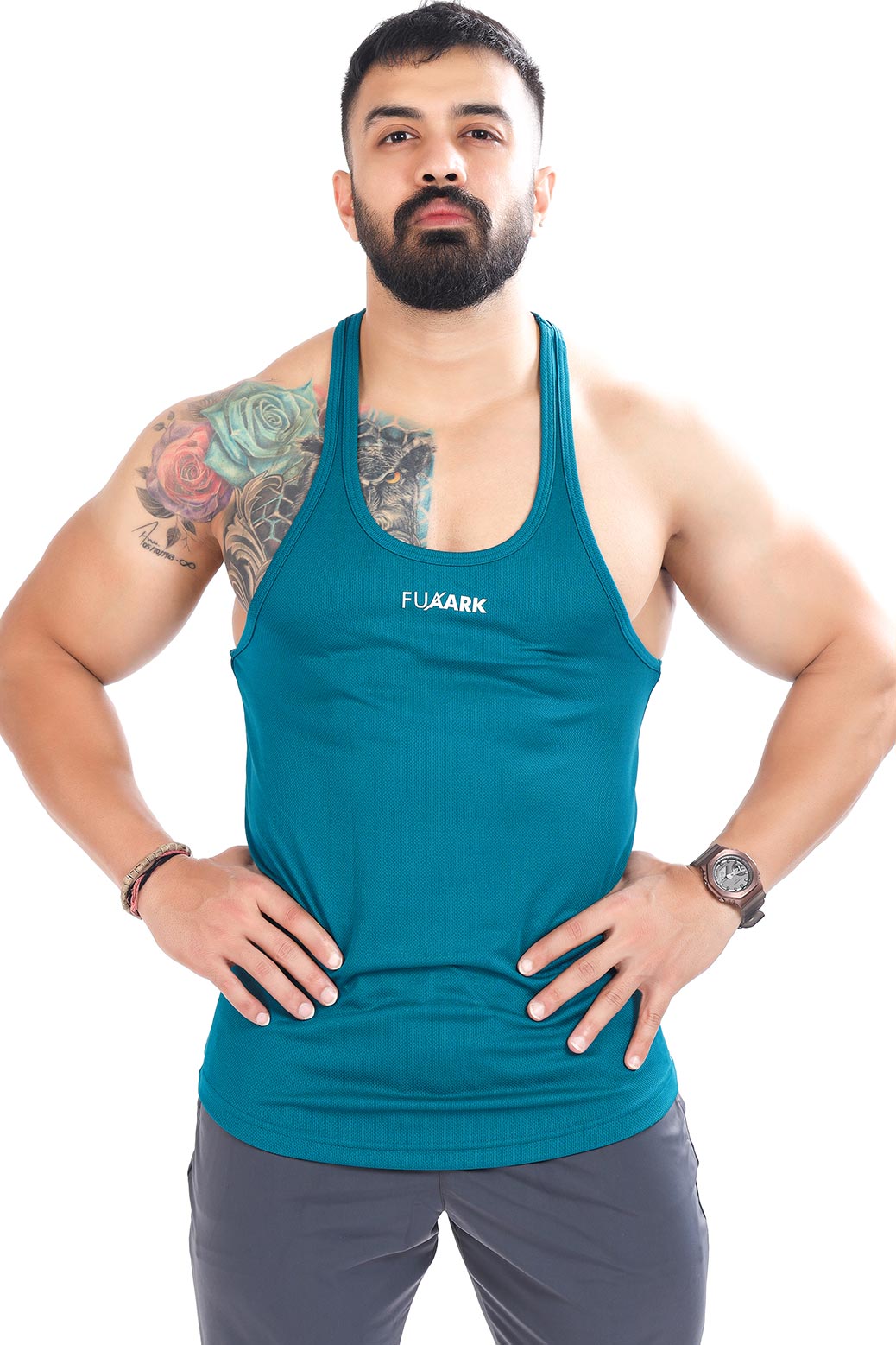 Mesh Stringer Teal