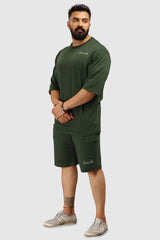 Oversized Shorts Green