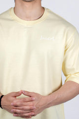 Oversized T-shirt Yellow