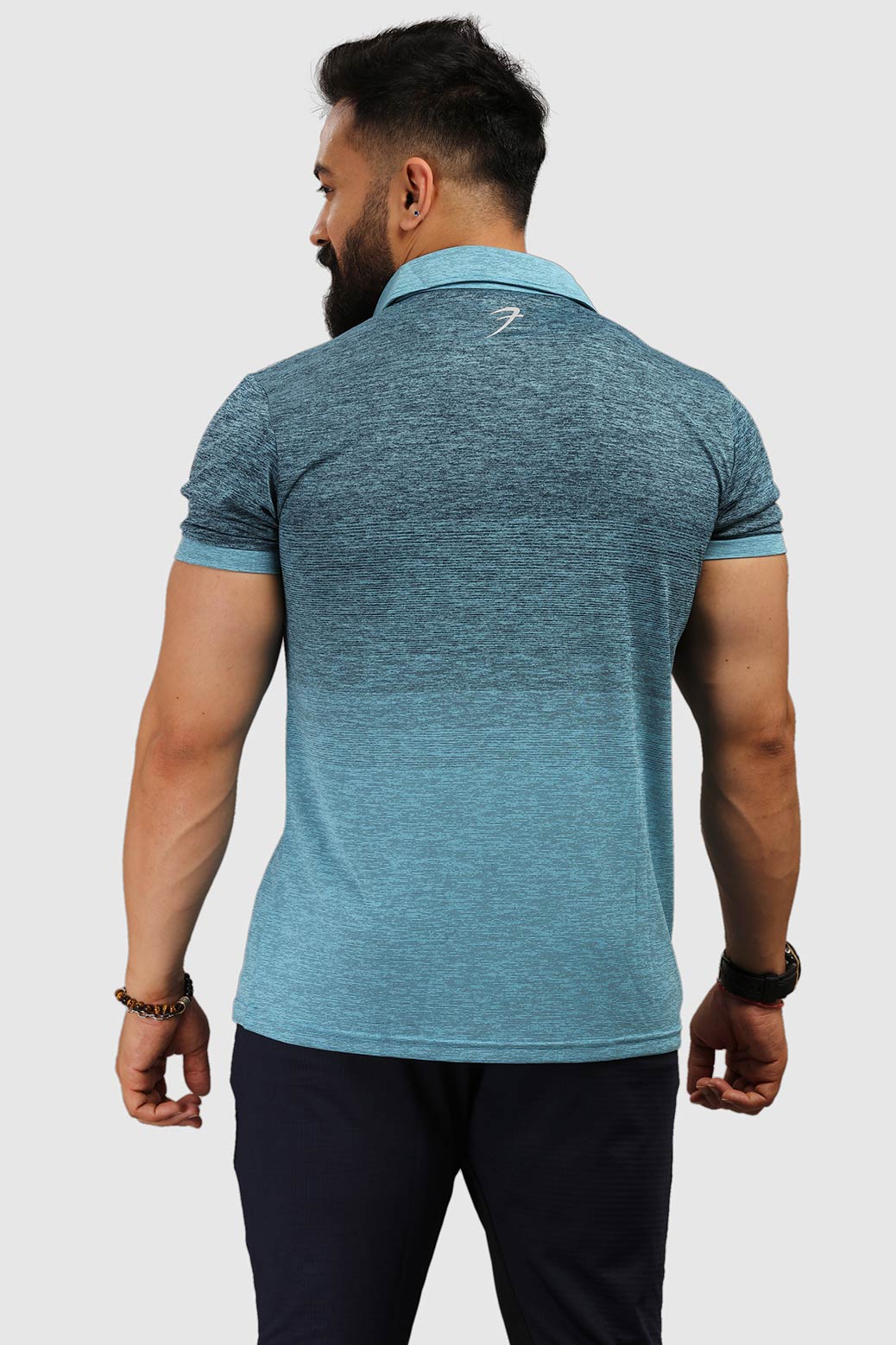 Raw Polo Regular Fit T-shirt Blue