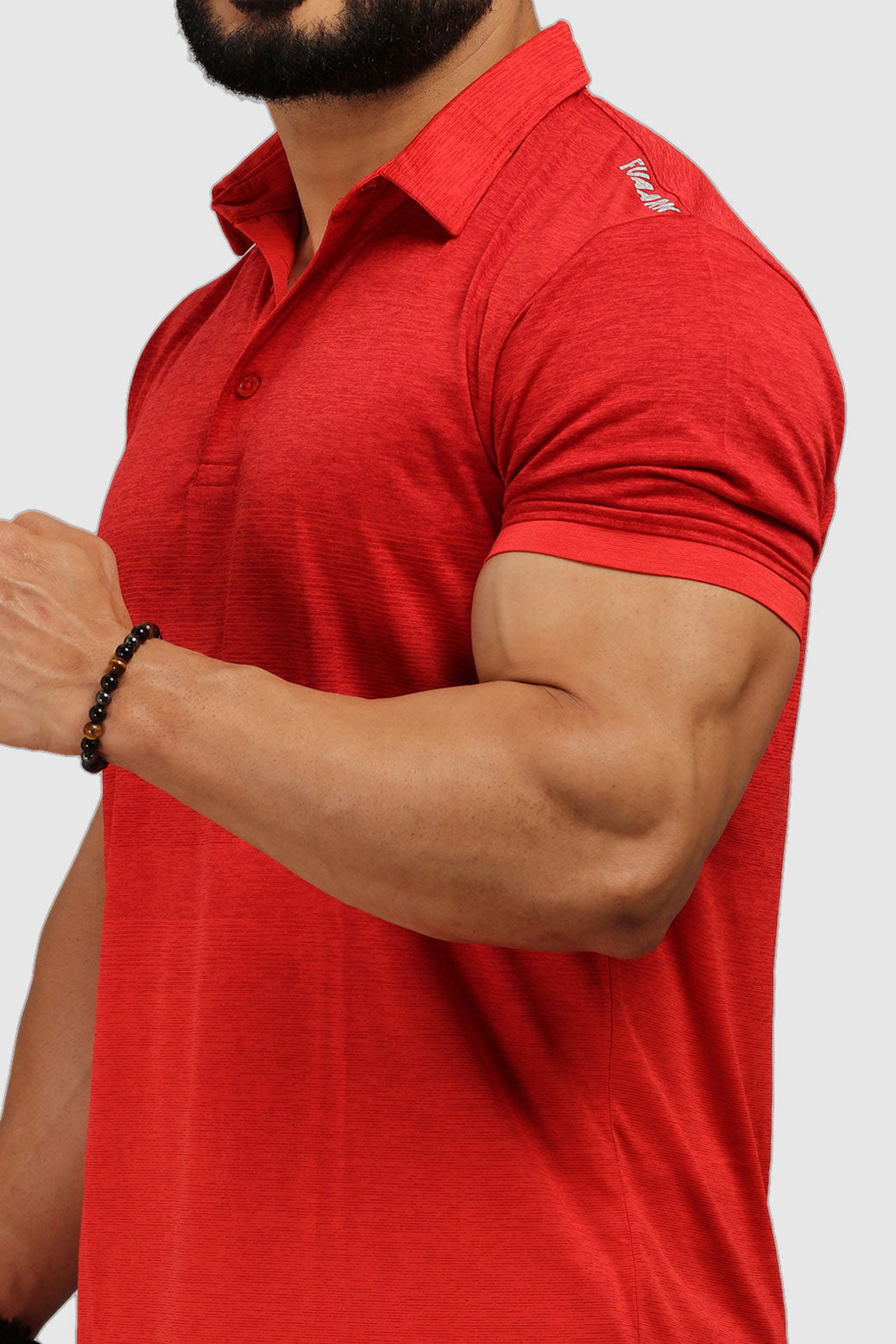 Raw Polo Regular Fit T-shirt Red