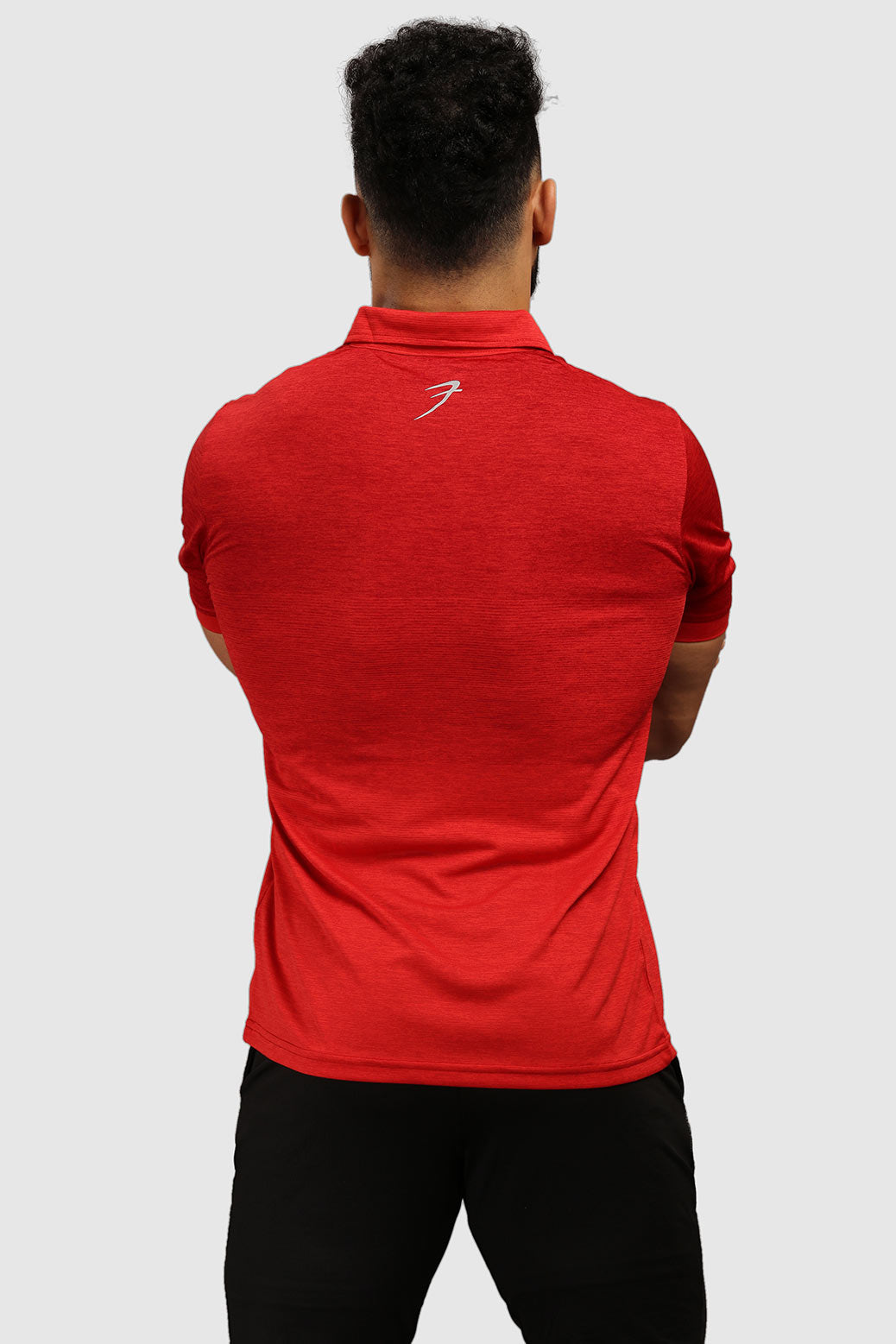 Raw Polo Regular Fit T-shirt Red