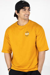 Zodiac Oversized T-shirt Mustard