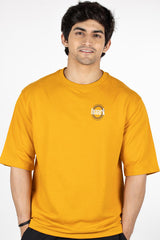 Zodiac Oversized T-shirt Mustard